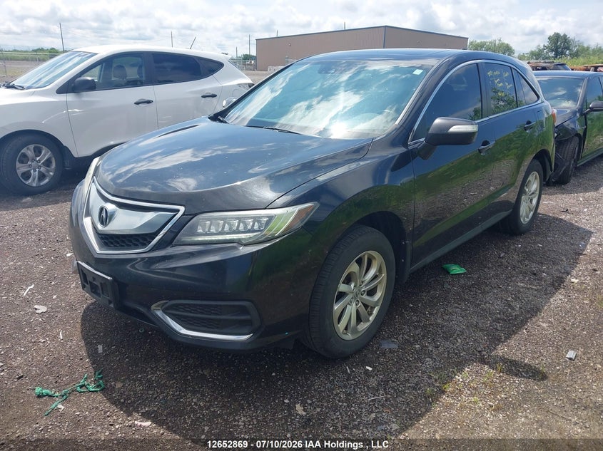 2016 Acura RDX, Rear, IAAI, VIN 5J8TB4H54GL805749 — photo 2