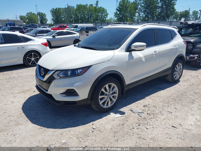 Vin: jn1bj1bvxmw315253, lot: 3054680, nissan rogue sport sv 20212