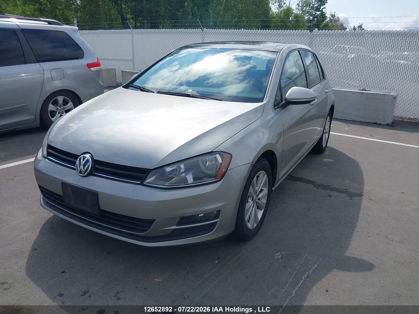 Vin: 3vw217au7fm008972, lot: 3054686, volkswagen golf 20152