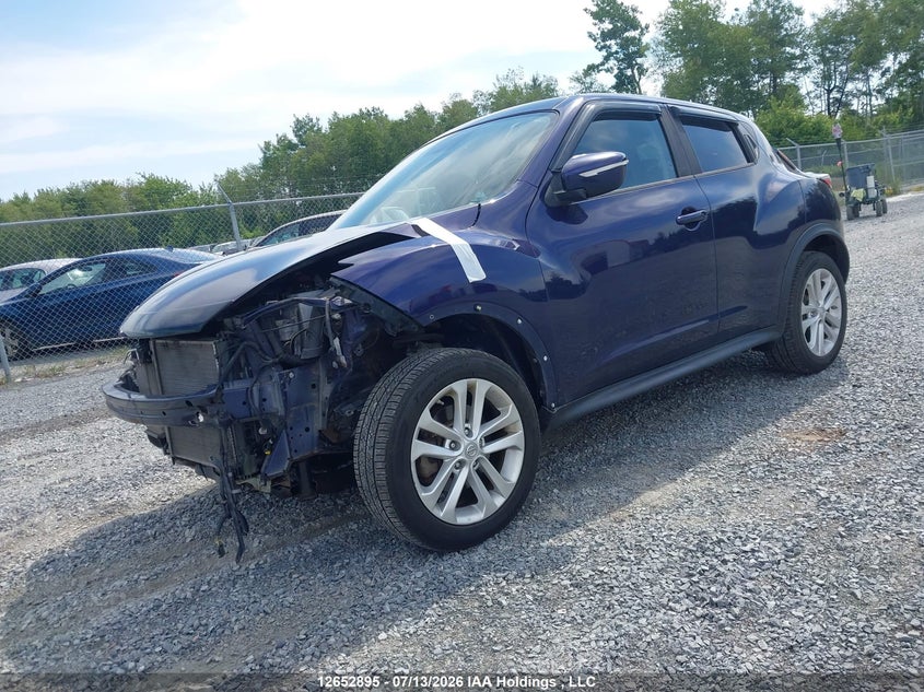 2016 Nissan Juke, Front, IAAI, VIN JN8AF5MV6GT651832 — photo 2