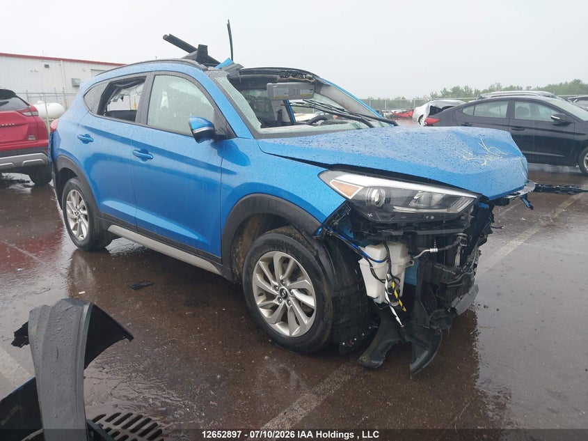 Vin: km8j3ca44ju597223, lot: 3054691, hyundai tucson limited/sport and eco/se 20181
