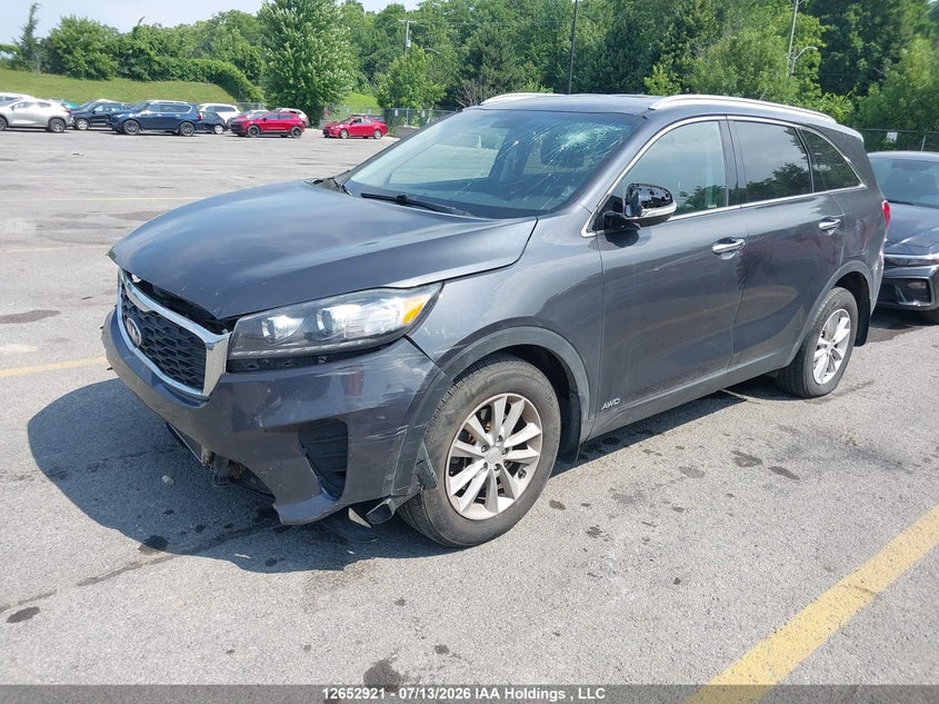 Vin: 5xypgda38kg456562, lot: 3054715, kia sorento 20192