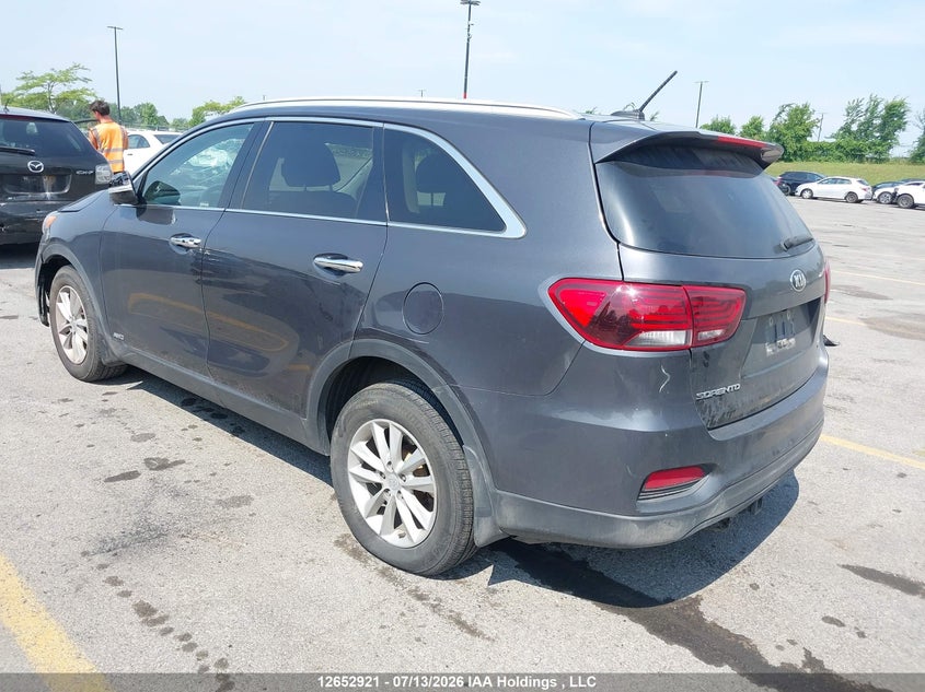 Vin: 5xypgda38kg456562, lot: 3054715, kia sorento 20193