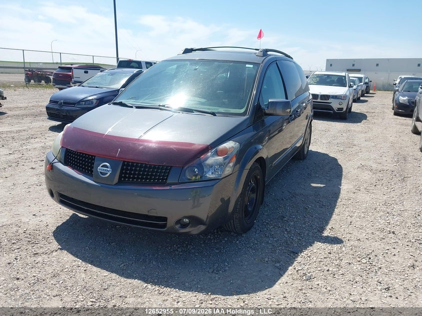 2004 Nissan Quest, Front, IAAI, VIN 5N1BV28U24N320549 — photo 2