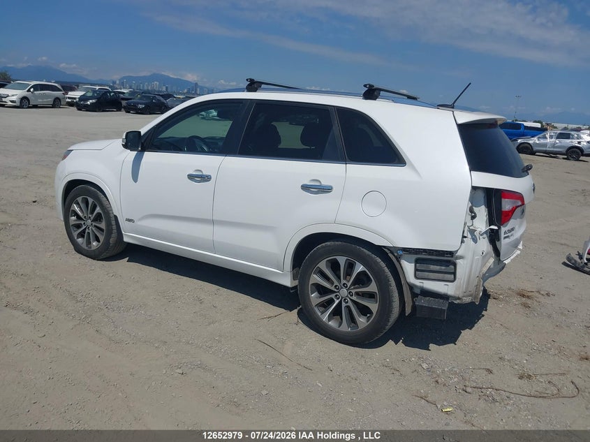 Vin: 5xykwda73eg505185, lot: 3054790, kia sorento sx 20143