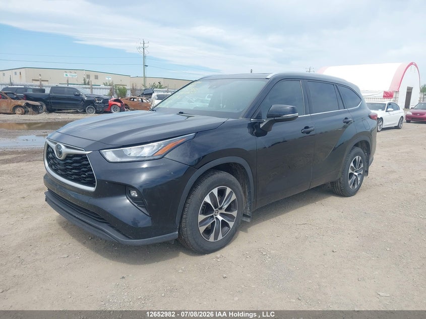 Vin: 5tdgzrbh1ls513982, lot: 3054793, toyota highlander xle 20202