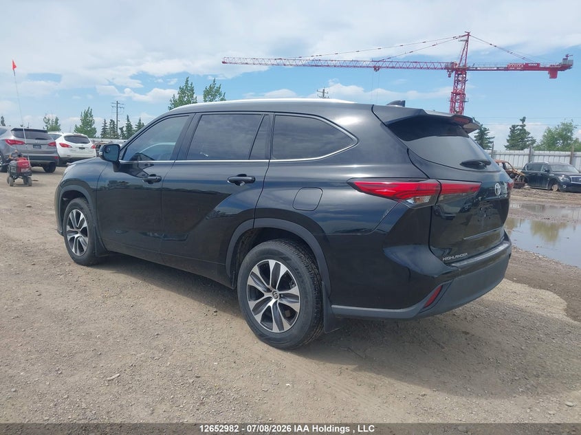 Vin: 5tdgzrbh1ls513982, lot: 3054793, toyota highlander xle 20203