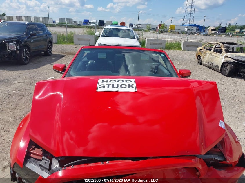 2014 FORD MUSTANG CONVERTIBLE CABRIO 3.7L V6 FI DOHC 24V NF4