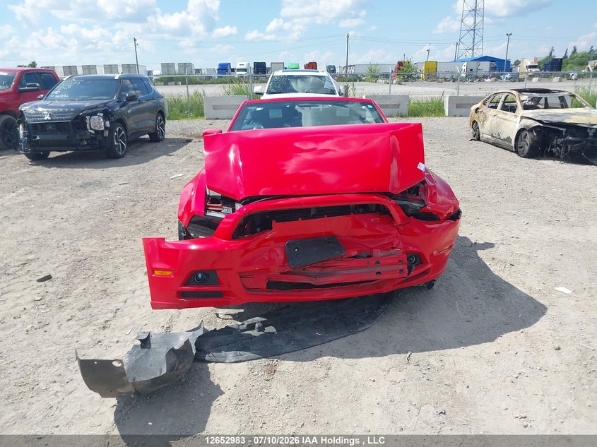 2014 FORD MUSTANG CONVERTIBLE CABRIO 3.7L V6 FI DOHC 24V NF4