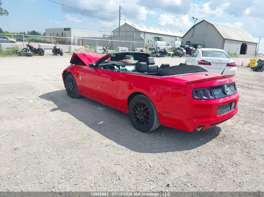2014 FORD MUSTANG CONVERTIBLE CABRIO 3.7L V6 FI DOHC 24V NF4