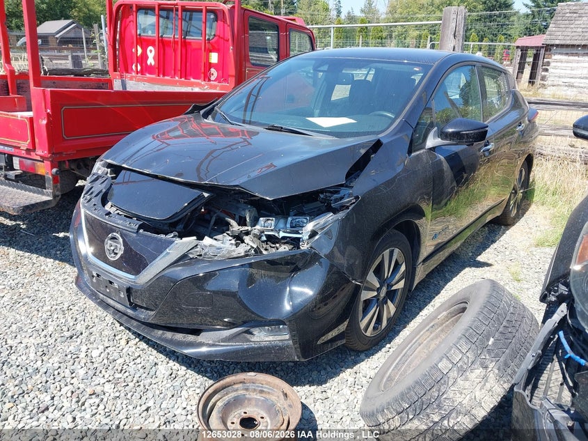 Vin: 1n4az1cp2kc304222, lot: 3054845, nissan leaf s/sl/sv 20192