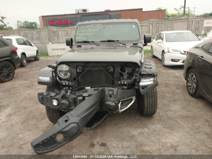 2019 Jeep Wrangler Unlimited Sahara VIN: 1C4HJXEG5KW574740 Lot: 12653060