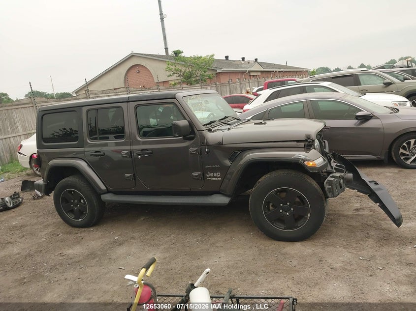 2019 Jeep Wrangler Unlimited Sahara VIN: 1C4HJXEG5KW574740 Lot: 12653060