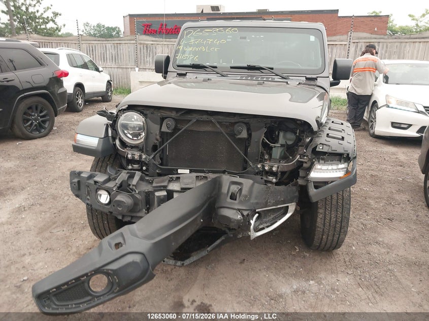 2019 Jeep Wrangler Unlimited Sahara VIN: 1C4HJXEG5KW574740 Lot: 12653060