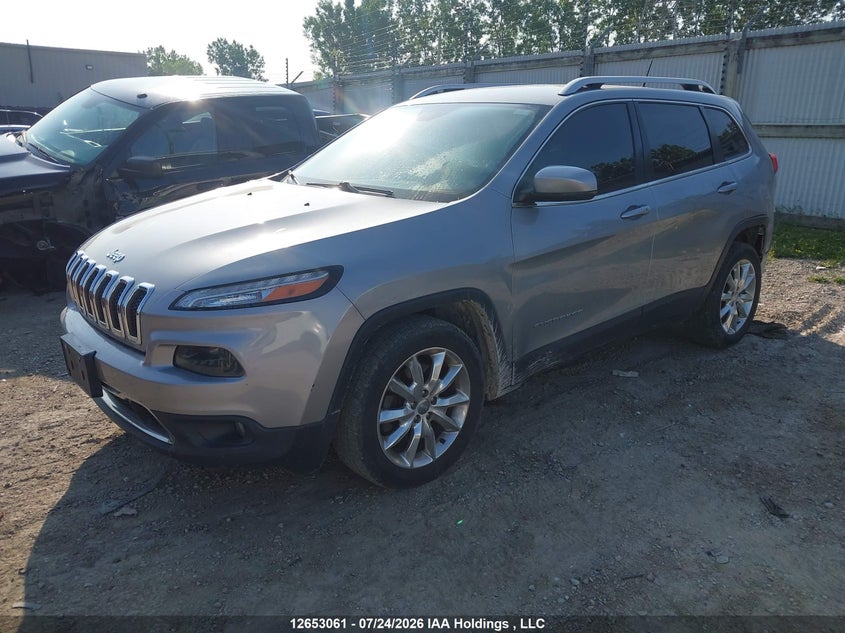 Vin: 1c4pjlds0ew234703, lot: 3054885, jeep cherokee limited 20142