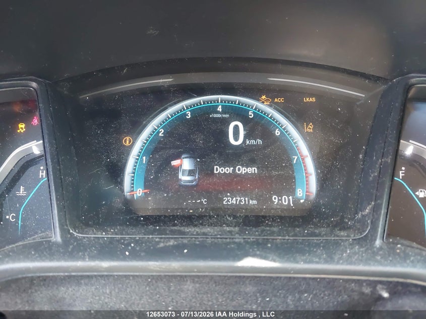 2019 HONDA CIVIC SEDAN 2.0L I-4 DOHC, VVT, 158HP