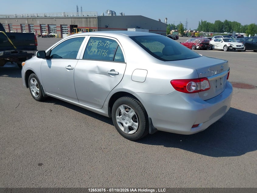 Vin: 2t1bu4ee5cc887176, lot: 3054899, toyota corolla ce 20123
