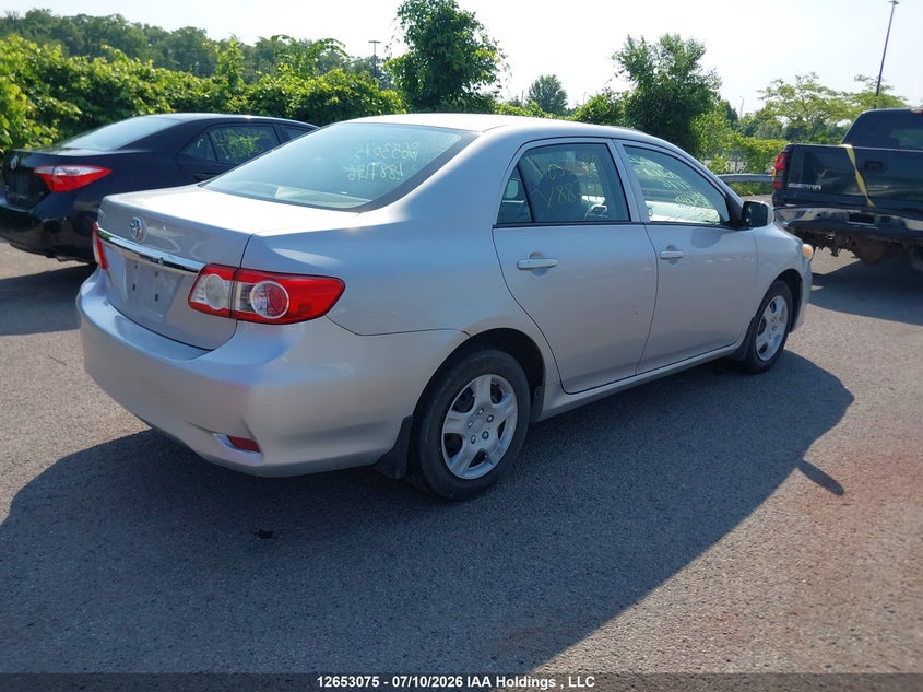 Vin: 2t1bu4ee5cc887176, lot: 3054899, toyota corolla ce 20124