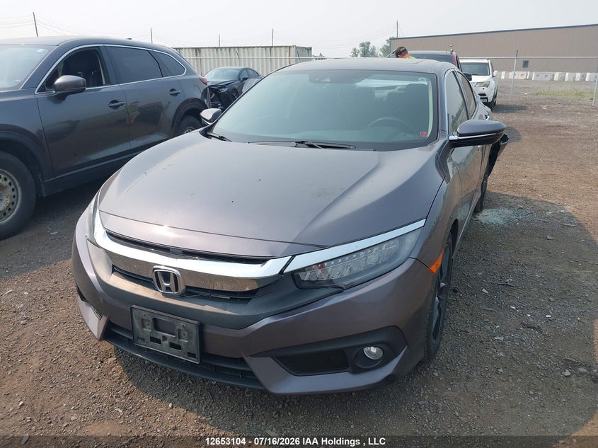 Vin: 2hgfc1f90jh105245, lot: 3054928, honda civic touring 20182
