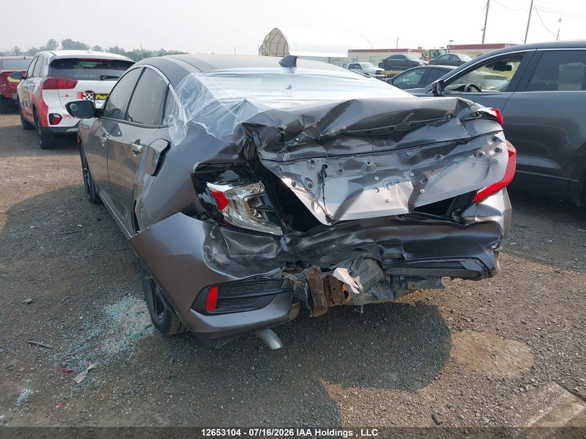 Vin: 2hgfc1f90jh105245, lot: 3054928, honda civic touring 20183
