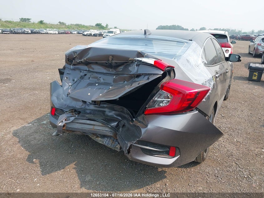 Vin: 2hgfc1f90jh105245, lot: 3054928, honda civic touring 20184