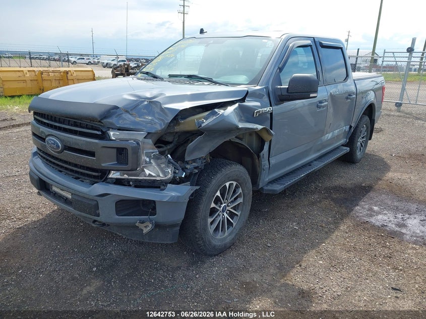 2019 Ford F-150 Lariat/Xl/Xlt, Удар спереди, IAAI, VIN 1FTEW1EP1KKD60627 — фото 2