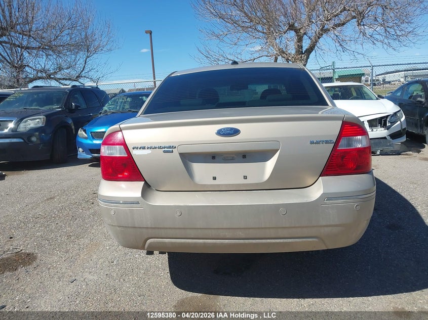 2007 Ford Five Hundred Limited VIN: 1FAFP28167G104384 Lot: 12595380X