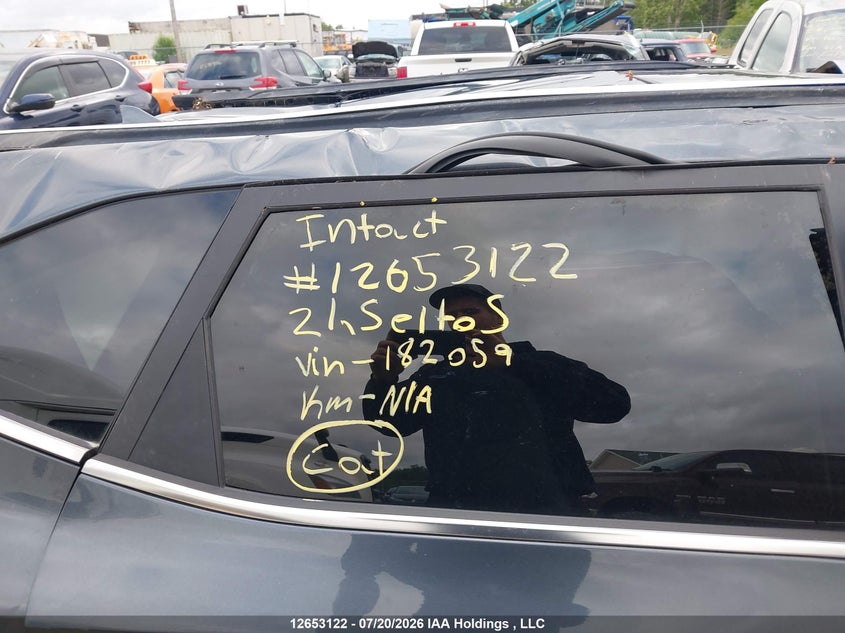2021 Kia Seltos Ex VIN: KNDERCAA6M7182059 Lot: 12653122