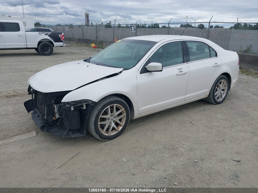 2012 Ford Fusion, Удар спереду, IAAI, VIN 3FAHP0JA5CR292714 — фото 2