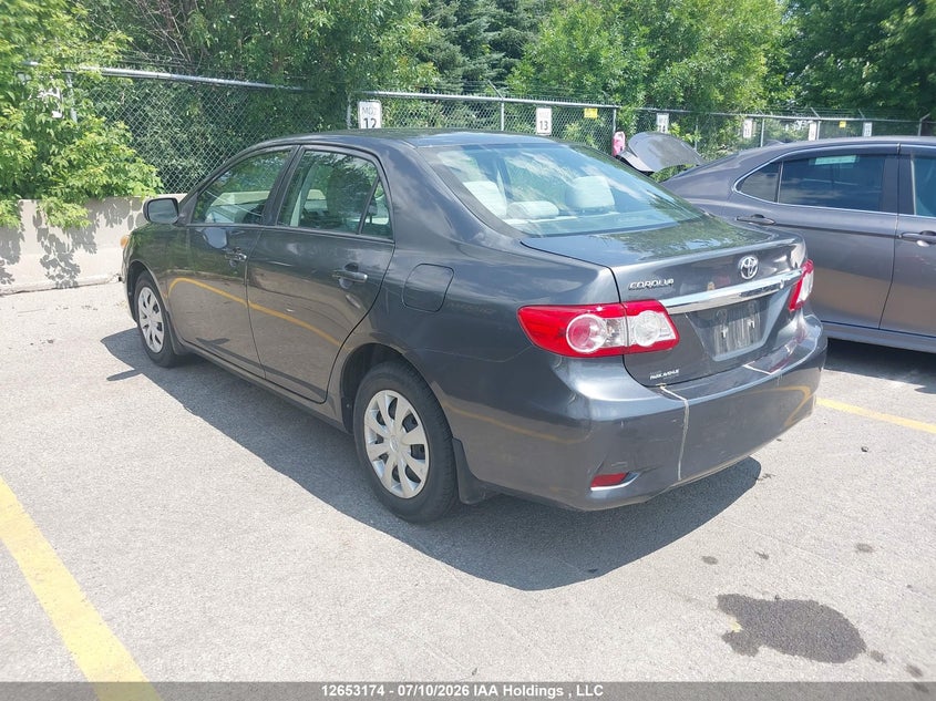 Vin: 2t1bu4ee6bc637573, lot: 3055013, toyota corolla s/le 20113