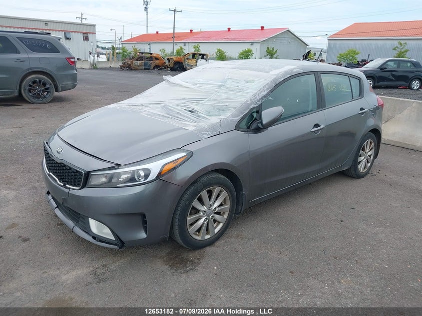 Vin: knafk5a89h5731723, lot: 3055021, kia forte lx 20172