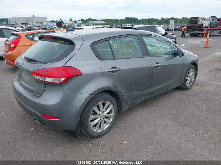 Vin: knafk5a89h5731723, lot: 3055021, kia forte lx 20174