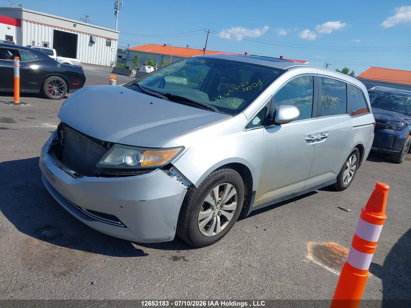 2015 HONDA ODYSSEY EXL - zdjęcie 2