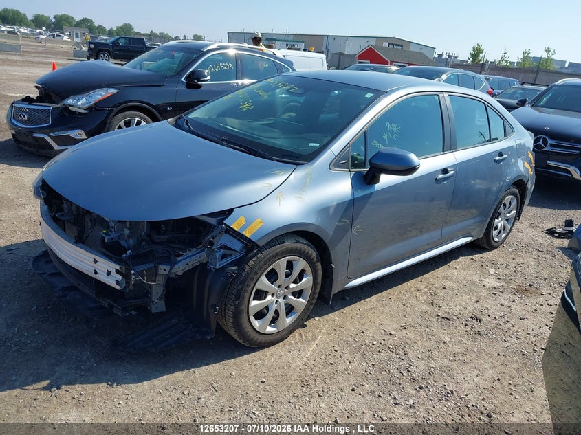 Vin: 5yfb4mde7pp031384, lot: 3055046, toyota corolla le 20232