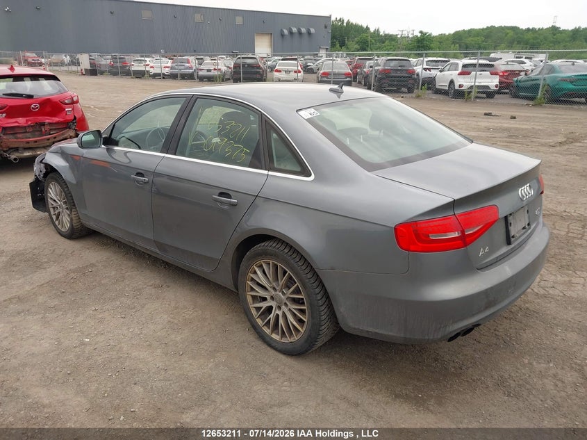 Vin: wauffcfl2dn019375, lot: 3055050, audi a4 premium plus 20133