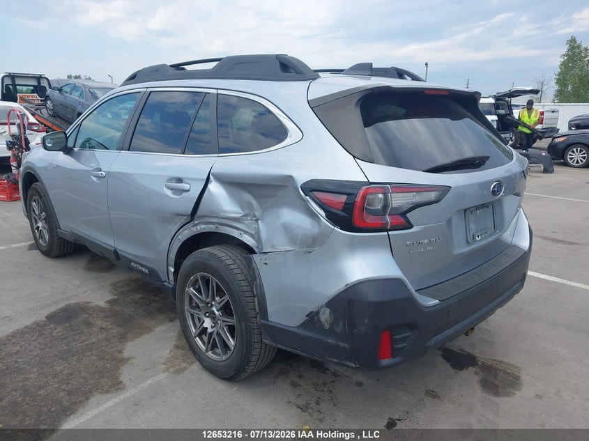 Vin: 4s4btdac7l3135586, lot: 3055055, subaru outback 20203