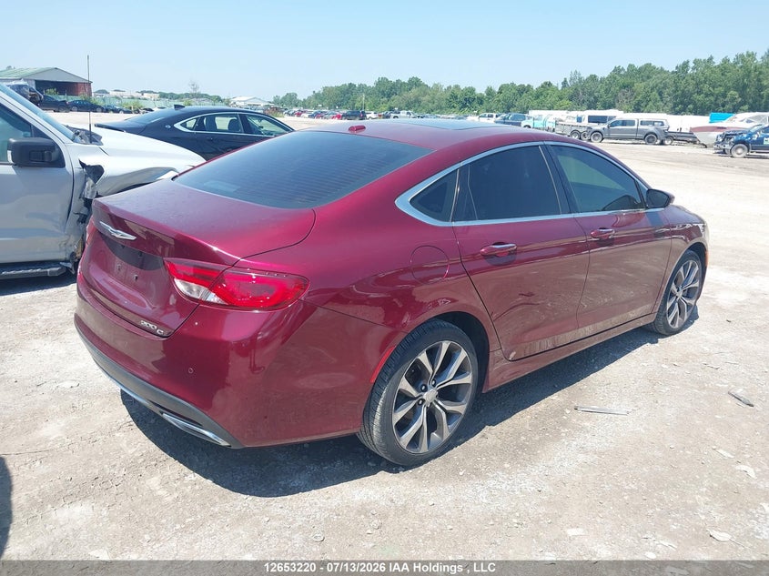 Vin: 1c3ccccg5fn684462, lot: 3055059, chrysler 200 20154