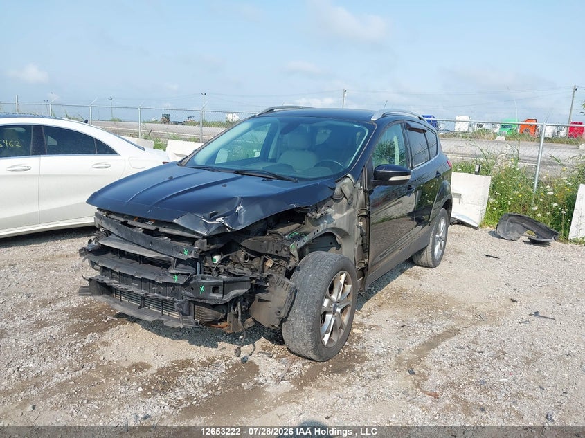 Vin: 1fmcu9j92eua55662, lot: 3055061, ford escape titanium 20142
