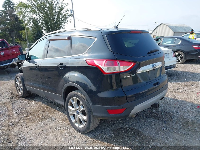 Vin: 1fmcu9j92eua55662, lot: 3055061, ford escape titanium 20143