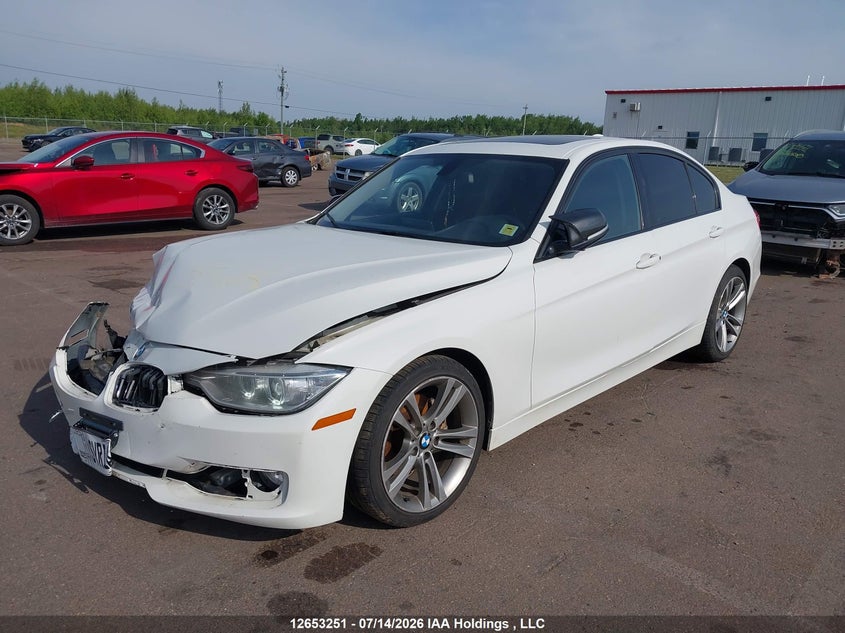 Vin: wba3b1c56ef078465, lot: 3055095, bmw 320i 20142