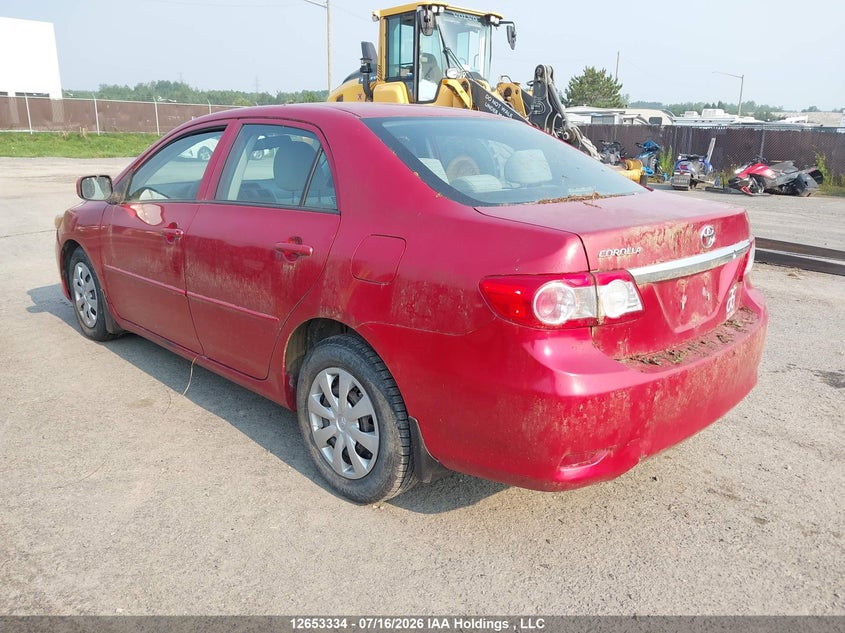 Vin: 2t1bu4ee6cc847608, lot: 3055194, toyota corolla 20123