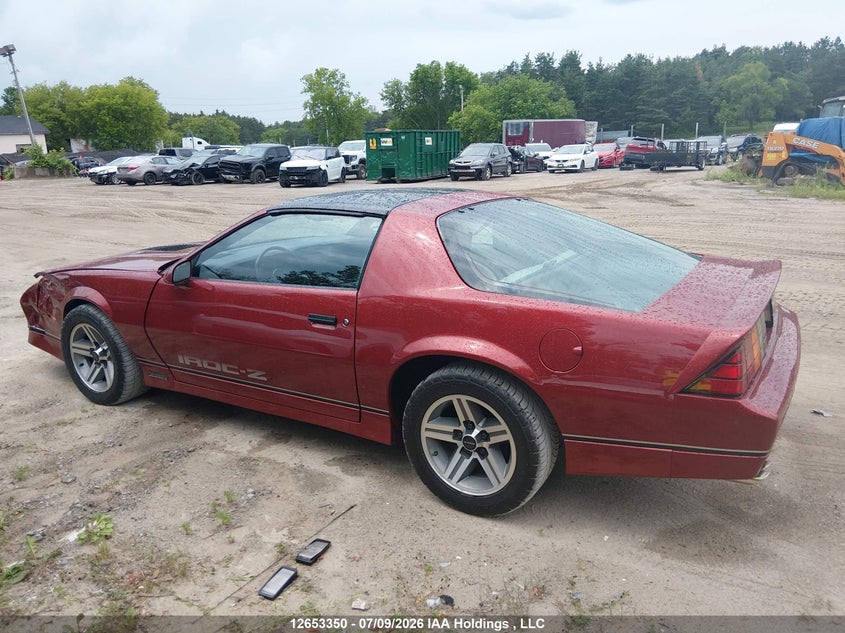 1987 Chevrolet Camaro VIN: 1G1FP21F7HN173669 Lot: 12653350