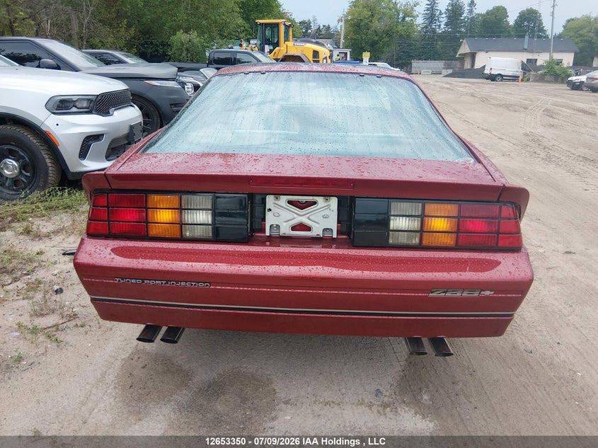 1987 Chevrolet Camaro VIN: 1G1FP21F7HN173669 Lot: 12653350