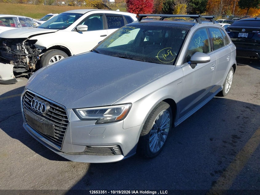 2017 Audi A3 E-Tron 1.4T Technik, Благотворительность, IAAI, VIN WAUSPBFFXHA071057 — фото 2