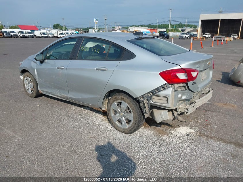 Vin: 1g1ba5sm1j7133628, lot: 3055212, chevrolet cruze l 20183