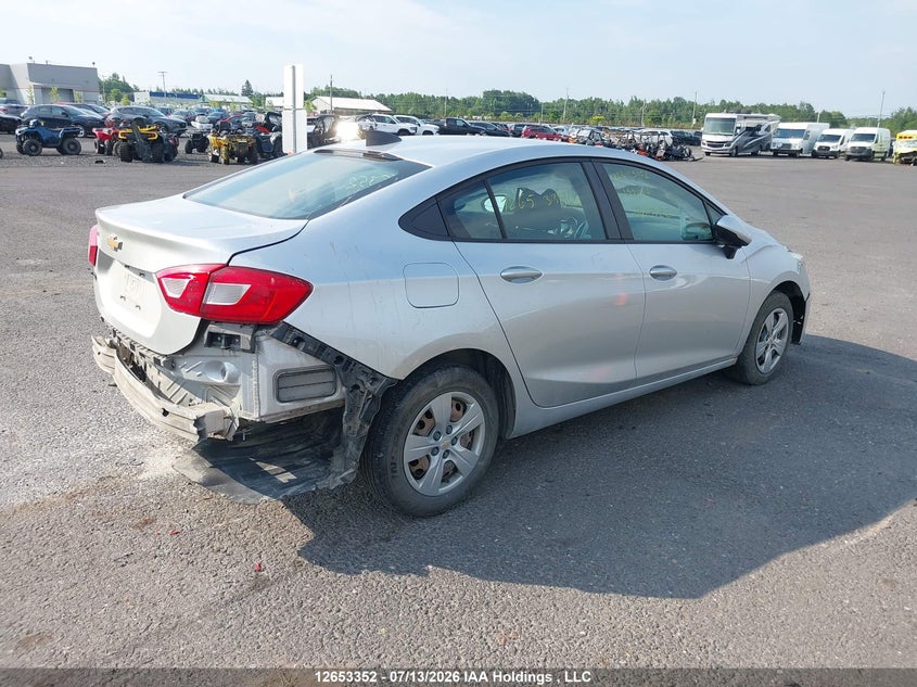Vin: 1g1ba5sm1j7133628, lot: 3055212, chevrolet cruze l 20184