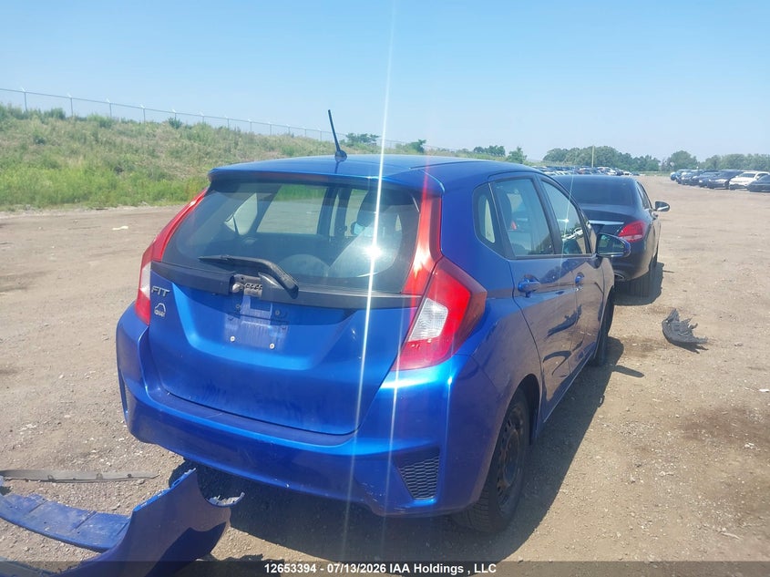 Vin: 3hggk5h56fm105932, lot: 3055257, honda fit 20154