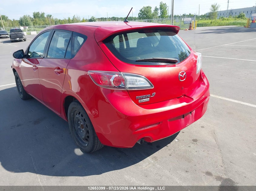 Vin: jm1bl1kf0d1772831, lot: 3055262, mazda 3 sport 20133