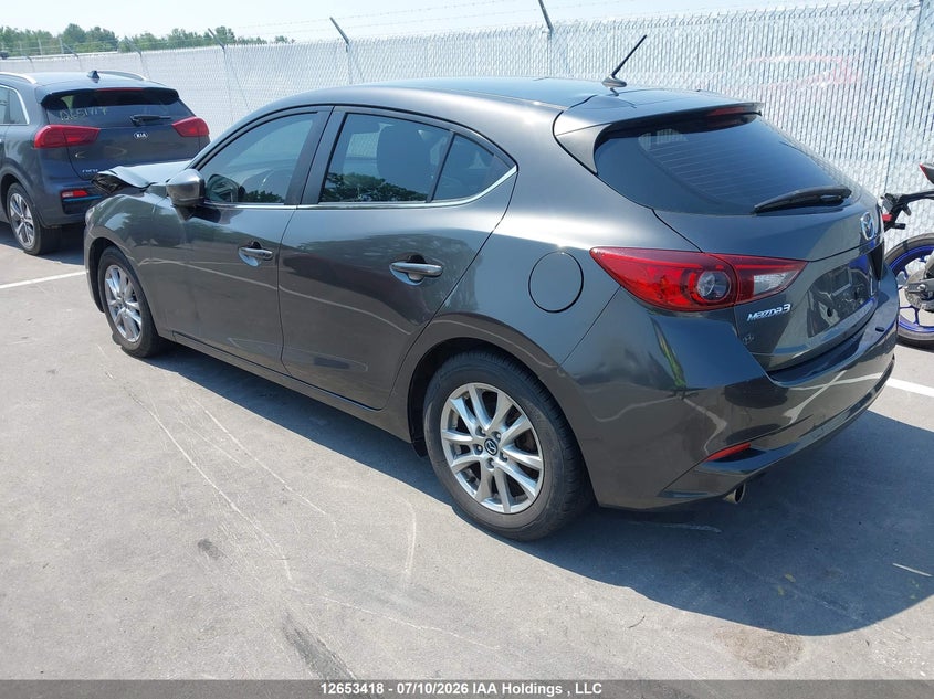 Vin: jm1bn1l74h1143970, lot: 3055281, mazda 3 20173