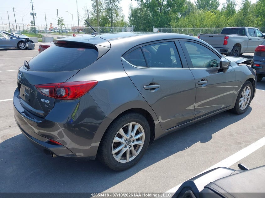 Vin: jm1bn1l74h1143970, lot: 3055281, mazda 3 20174